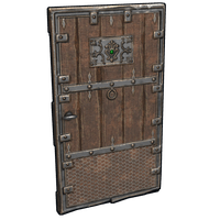 Buy Rust misc Ornate Wooden Door skin