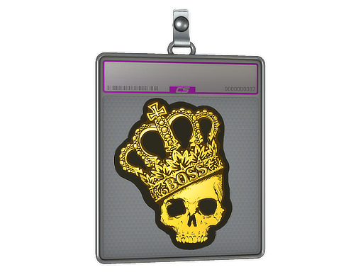 Buy CS2 charm Sticker Slab | Crown (Foil) skin