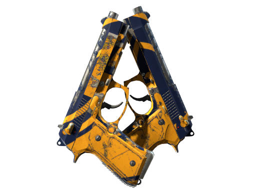 Buy CS2 pistol Dual Berettas | Marina (Field-Tested) skin