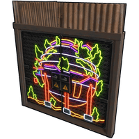 Buy Rust misc Neon Dome Double Door skin
