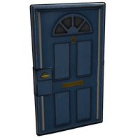 Buy Rust misc Blue Exterior Door skin