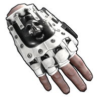 Buy Rust clothing No Mercy Roadsign Gloves skin