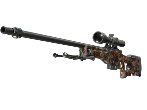 Buy CS2 sniper rifle AWP | PAW (Well-Worn) skin