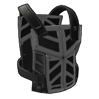 Buy Rust armor Black OPS Metal Chest Plate skin