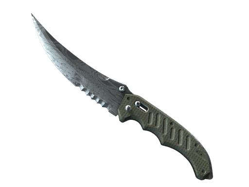 Buy CS2 knife ★ Flip Knife | Damascus Steel (Minimal Wear) skin
