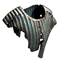 Buy Rust hide poncho Steel Poncho skin