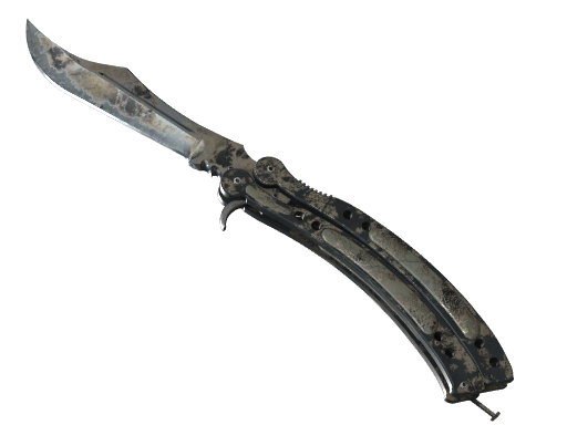 Buy CS2 knife ★ Butterfly Knife | Scorched (Battle-Scarred) skin