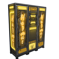 Buy Rust misc Neon Hazmat Locker skin