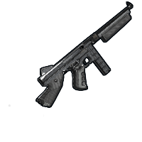 Buy Rust weapon Black Diamond Thompson skin