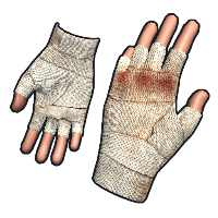 Buy Rust burlap gloves Boxer's Bandages skin