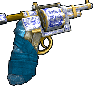 Buy Rust weapon Porcelain Revolver skin