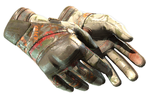 Buy CS2 gloves ★ Moto Gloves | POW! (Battle-Scarred) skin