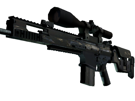 Buy CS2 sniper rifle SCAR-20 | Stone Mosaico (Battle-Scarred) skin