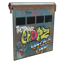 Buy Rust misc Chop Shop Garage Door skin