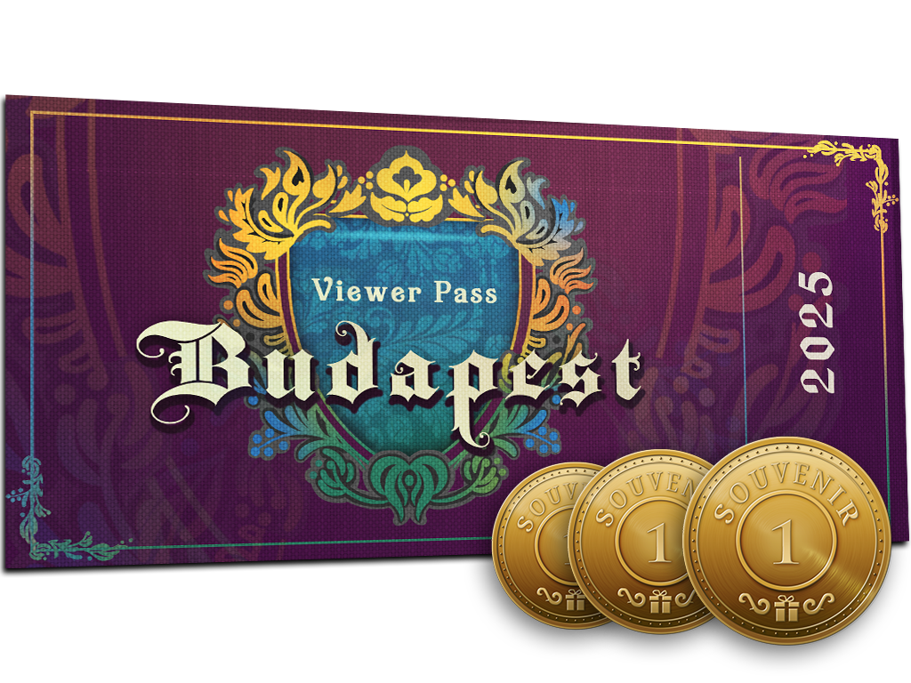 Buy CS2 pass Budapest 2025 Viewer Pass + 3 Souvenir Tokens skin