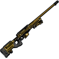 Buy Rust weapon Black Gold L96 skin