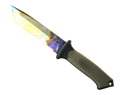 Buy CS2 knife ★ StatTrak™ Ursus Knife | Case Hardened (Well-Worn) skin