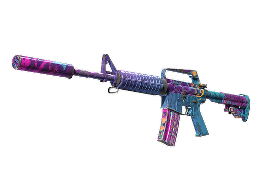 Buy CS2 rifle M4A1-S | Party Animal (Well-Worn) skin