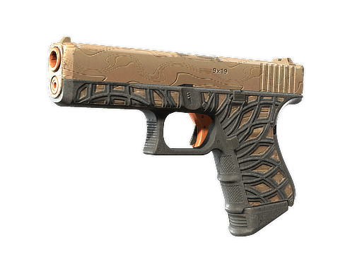 Buy CS2 pistol Glock-18 | Ifrit Lattice (Field-Tested) skin