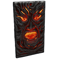 Buy Rust sheet metal door Volcano Door skin