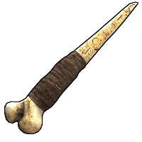 Buy Rust weapon Etched Edge Bone Knife skin