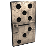 Buy Rust sheet metal door Domino Door skin