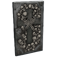 Buy Rust sheet metal door Death Crypt Door skin