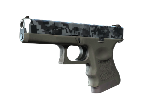 Buy CS2 pistol StatTrak™ Glock-18 | Steel Disruption (Factory New) skin