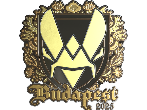 Buy CS2 sticker Sticker | Vitality (Gold) | Budapest 2025 skin