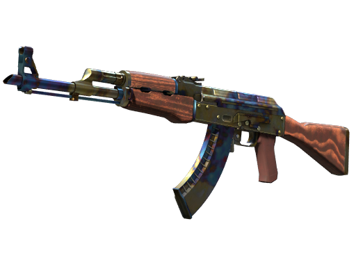 Buy CS2 rifle StatTrak™ AK-47 | Case Hardened (Well-Worn) skin