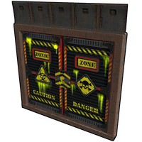 Buy Rust misc Toxic Armored Double Door skin