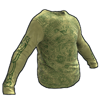 Buy Rust clothing Aztec Long T-Shirt skin