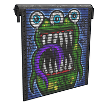 Buy Rust misc Monster Garage Door skin