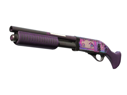 Buy CS2 shotgun Sawed-Off | Kiss♥Love (Battle-Scarred) skin