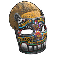 Buy Rust armor Sunrise Metal Facemask skin