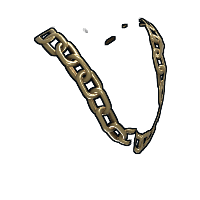 Buy Rust hide poncho Gold Chains skin