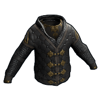 Buy Rust hoodie Black Paladin Hoodie skin