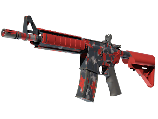 Buy CS2 rifle Souvenir M4A4 | Red DDPAT (Minimal Wear) skin
