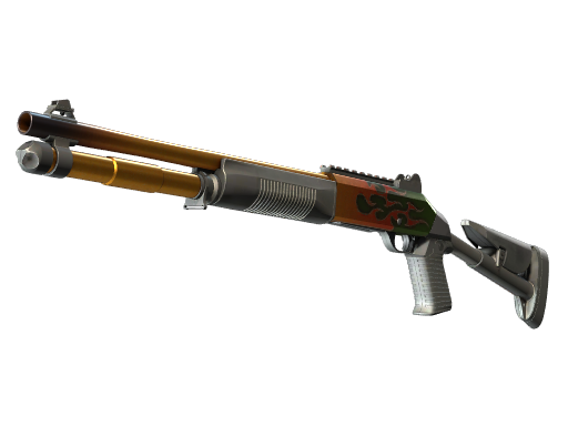 Buy CS2 shotgun StatTrak™ XM1014 | Teclu Burner (Well-Worn) skin
