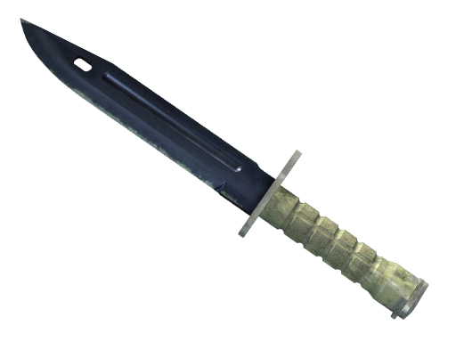 Buy CS2 knife ★ Bayonet | Blue Steel (Battle-Scarred) skin