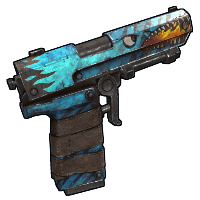 Buy Rust weapon Bitin' Dog SAP skin