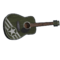Buy Rust weapon Army Acoustic Guitar skin