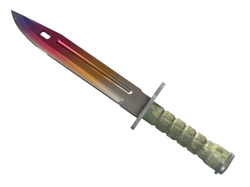 Buy CS2 knife ★ StatTrak™ Bayonet | Fade (Minimal Wear) skin