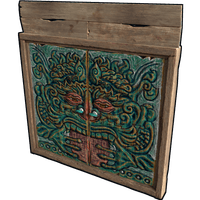 Buy Rust misc Wind King Wooden Double Door skin