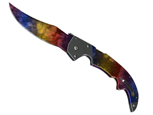 Buy CS2 knife ★ StatTrak™ Falchion Knife | Marble Fade (Factory New) skin