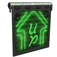 Buy Rust misc Neon Up Garage Door skin
