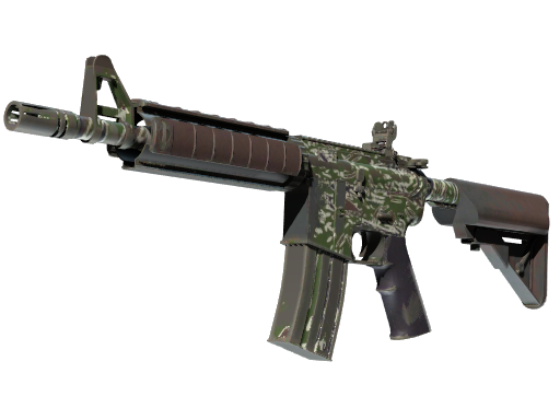 Buy CS2 rifle M4A4 | Jungle Tiger (Well-Worn) skin