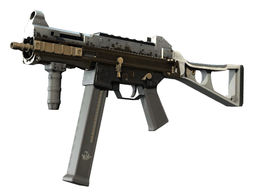 Buy CS2 smg StatTrak™ UMP-45 | Gold Bismuth (Minimal Wear) skin