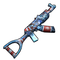 Buy Rust ak47u Evil Snowman AR skin