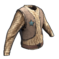 Buy Rust burlap shirt Cowboy Shirt skin